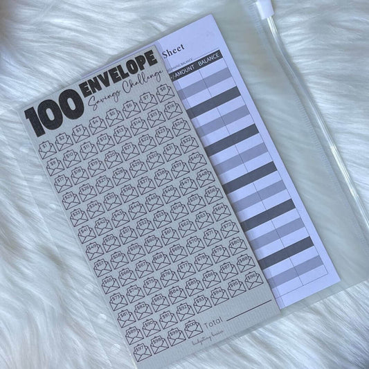 100 Envelope Savings Challenge Bundle