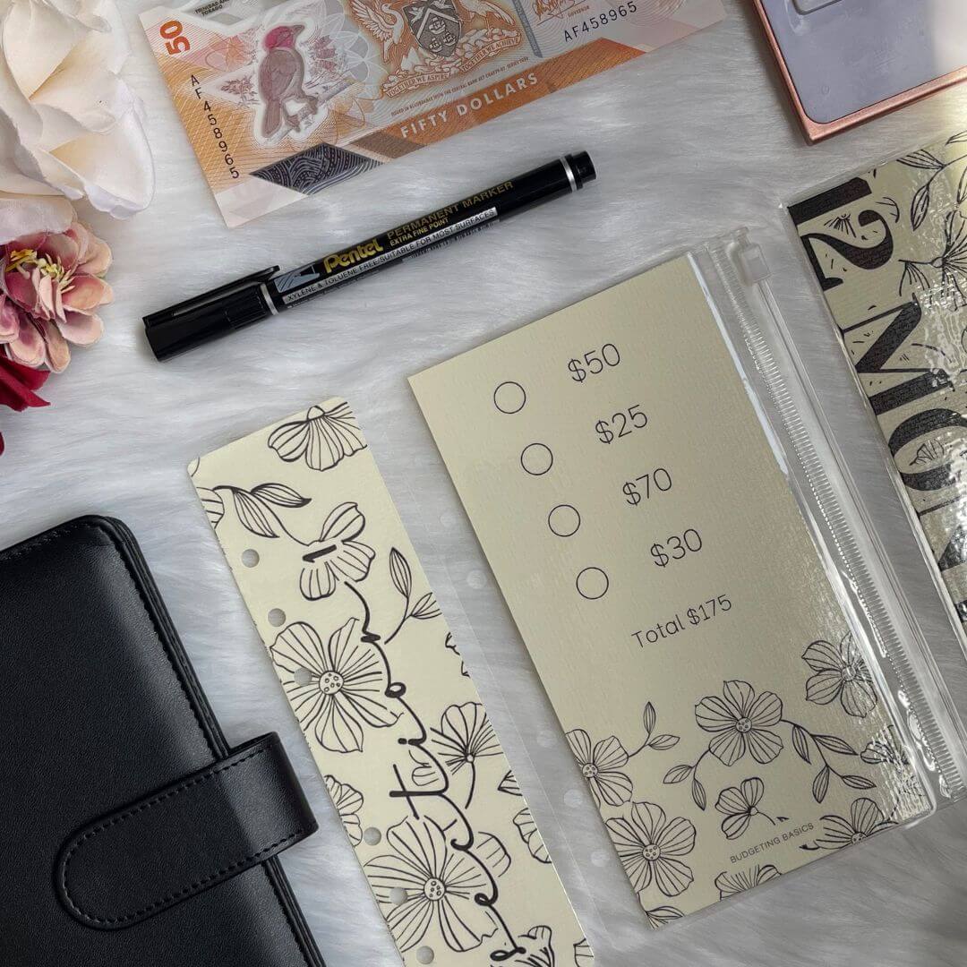 12-Month Savings Challenge Binder | Undated