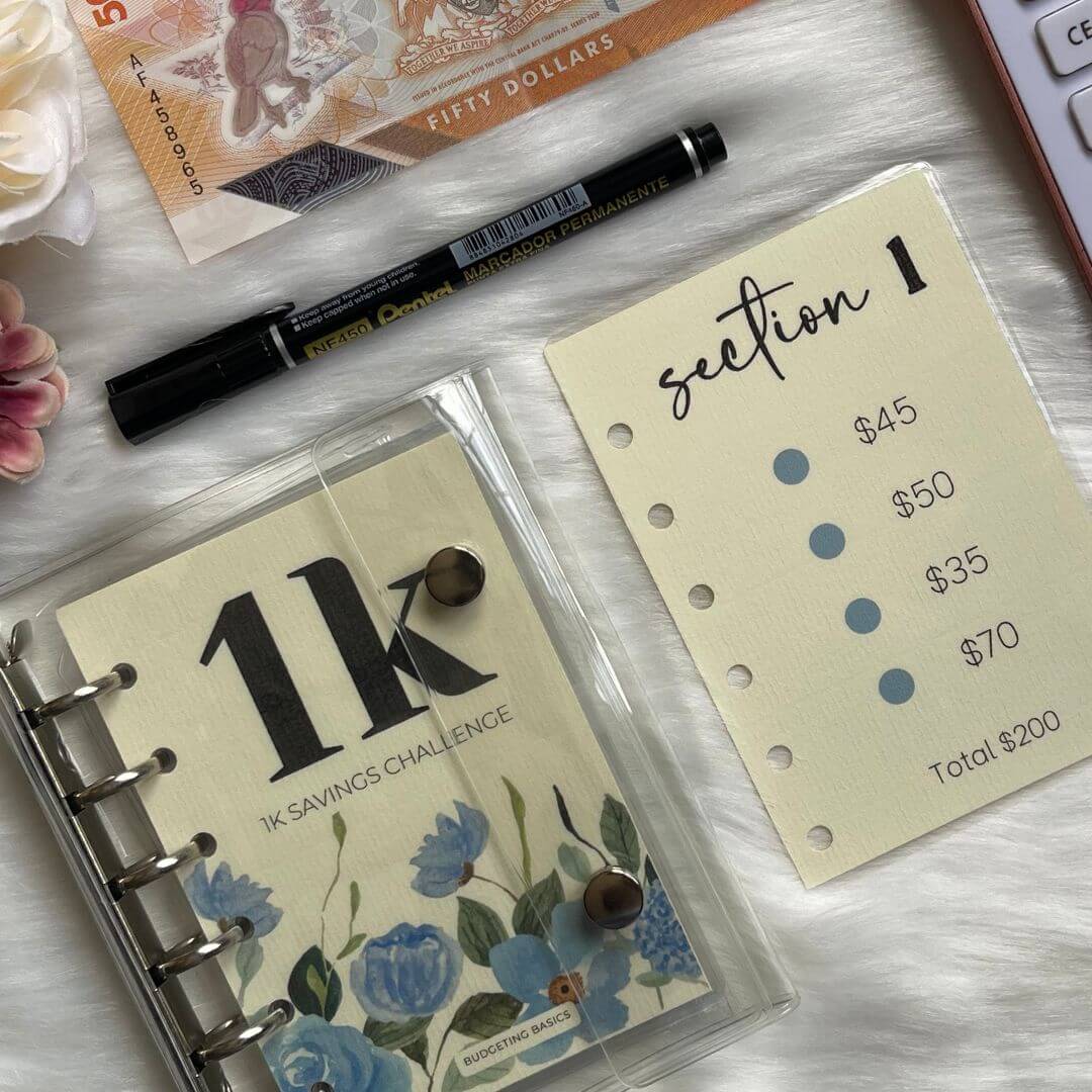 1k Mini Savings Challenge | Save $1000