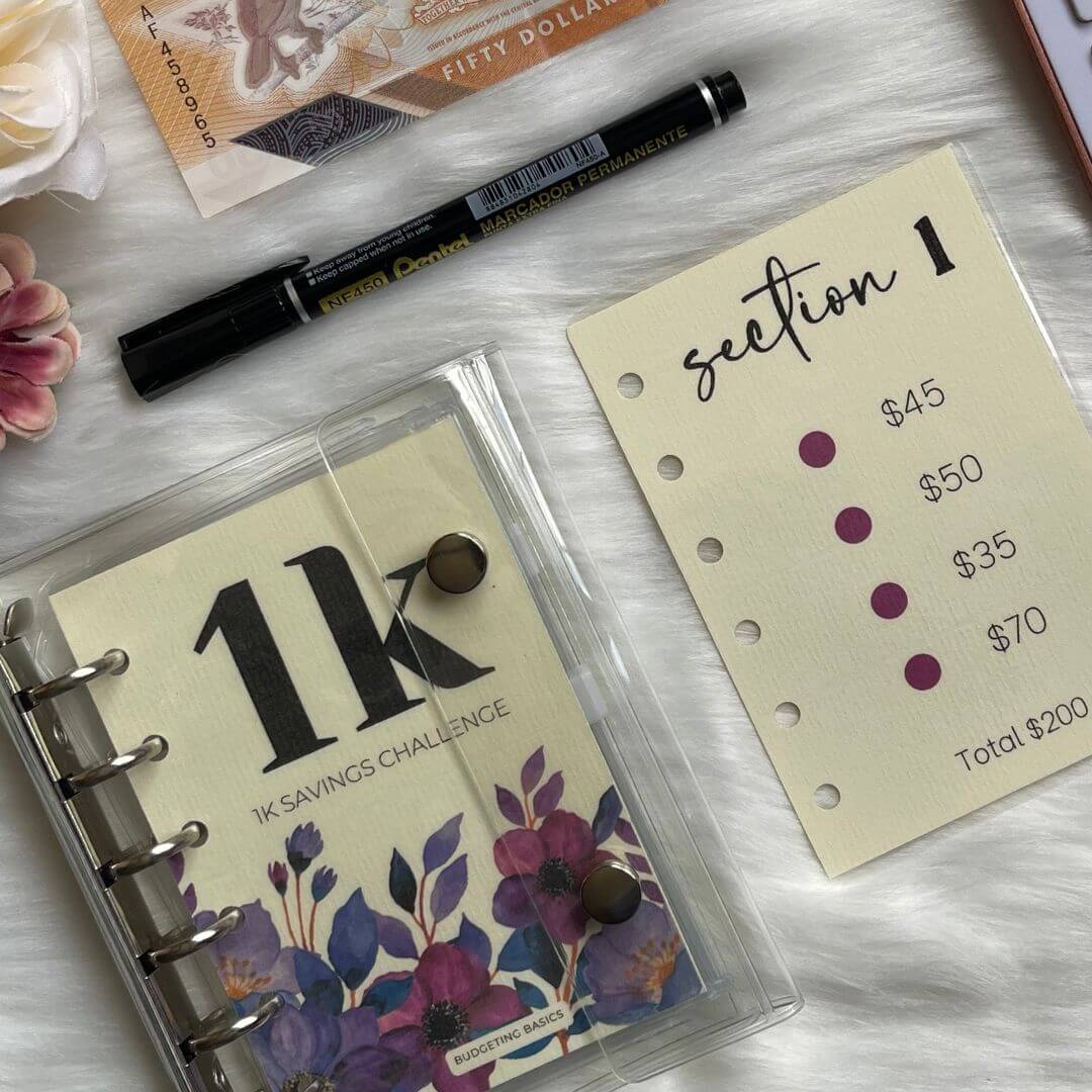 1k Mini Savings Challenge | Save $1000