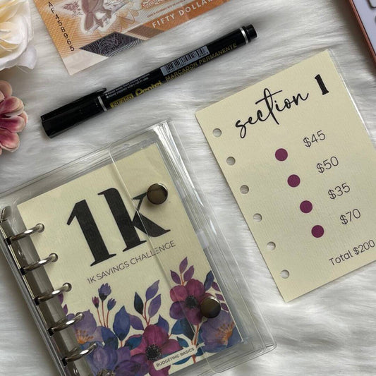 Mini Savings Challenge | Save $1000