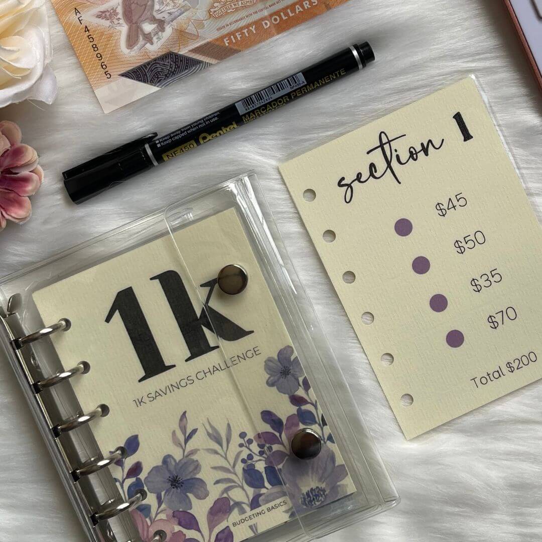 1k Mini Savings Challenge | Save $1000