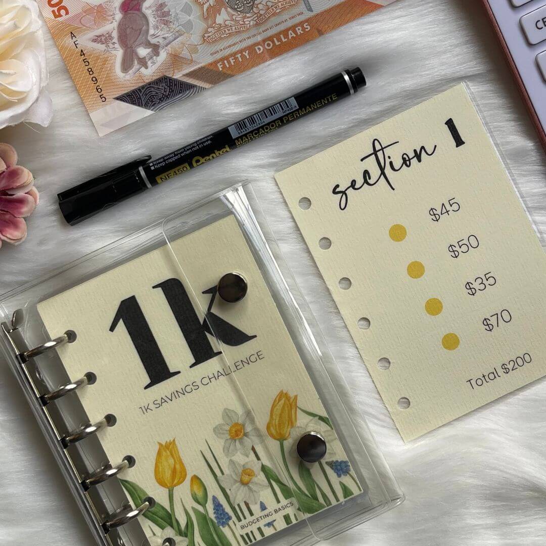 1k Mini Savings Challenge | Save $1000
