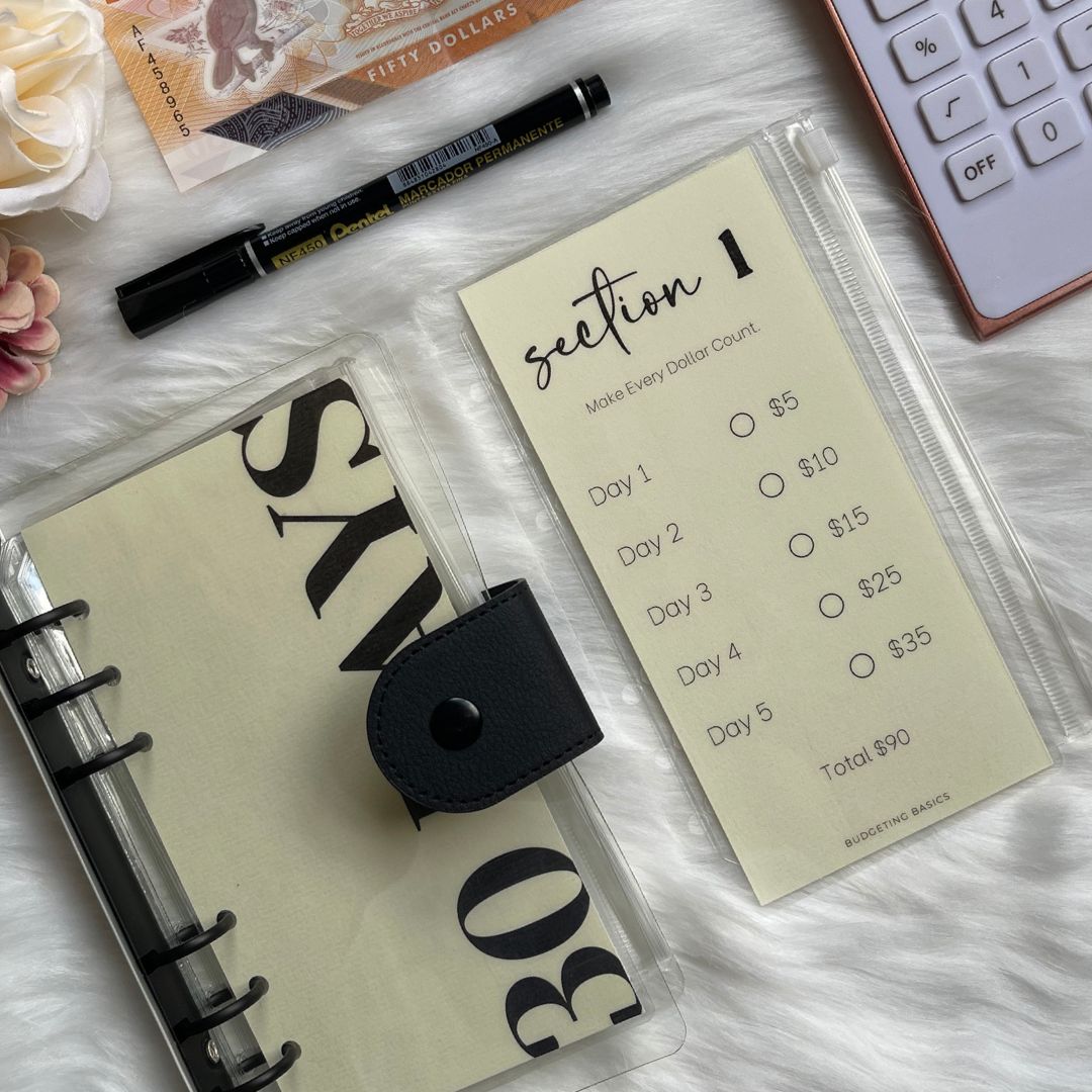 30 Day Savings Challenge Binder