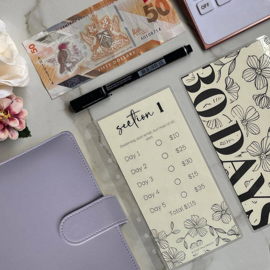30 Day Savings Challenge Binder