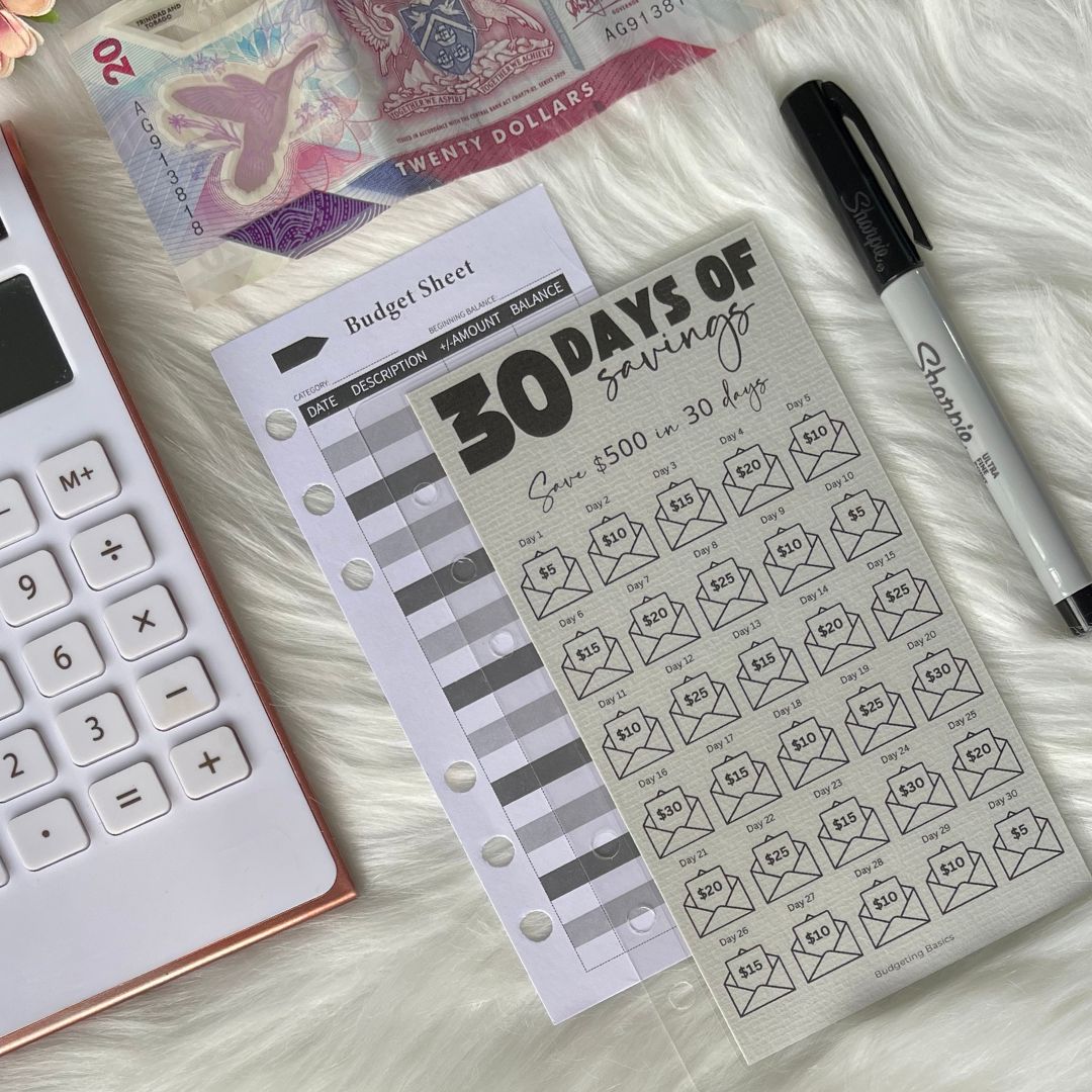 30 Day Savings Challenge