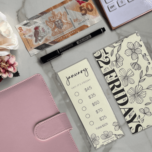 52 Friday's Savings Challenge Binder