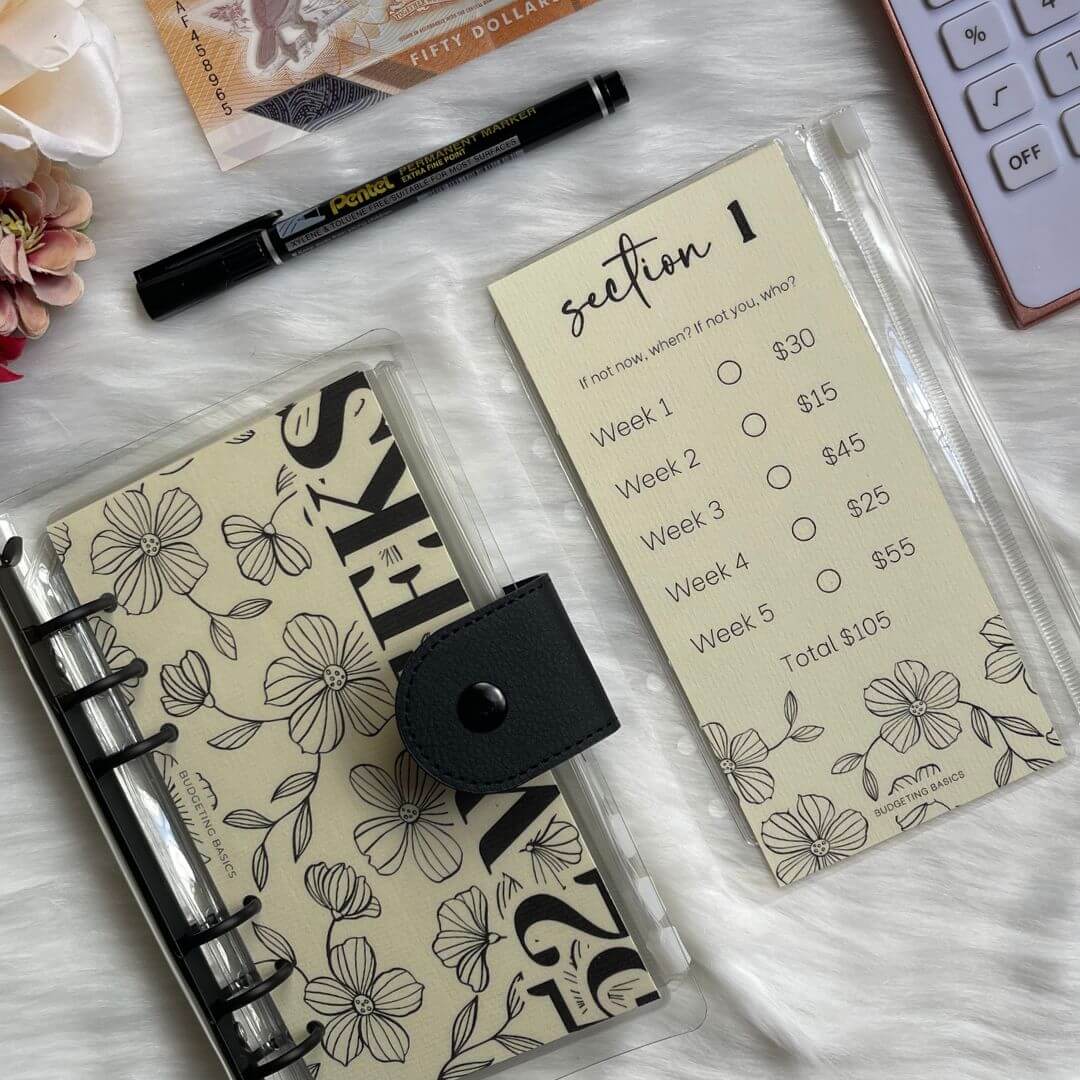 52 Weeks Savings Challenge Binder