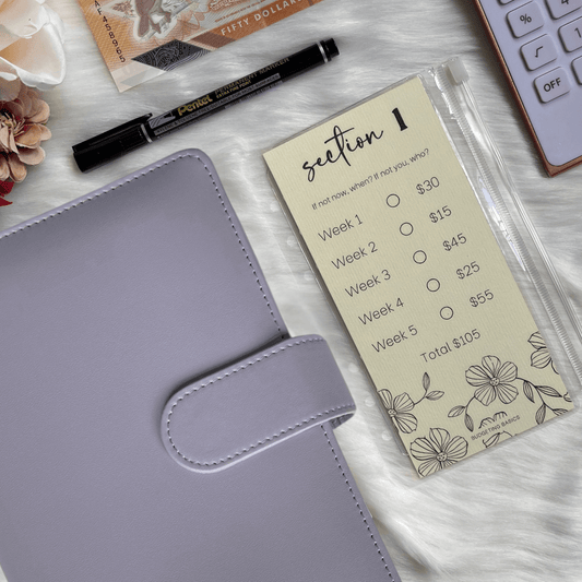 52 Weeks Savings Challenge Binder