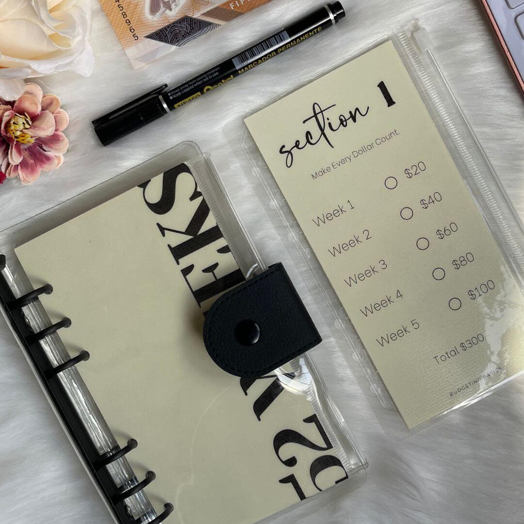 52 Weeks Savings Challenge Binder