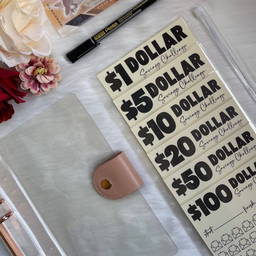 Denomination Savings Challenge | A5 Binder