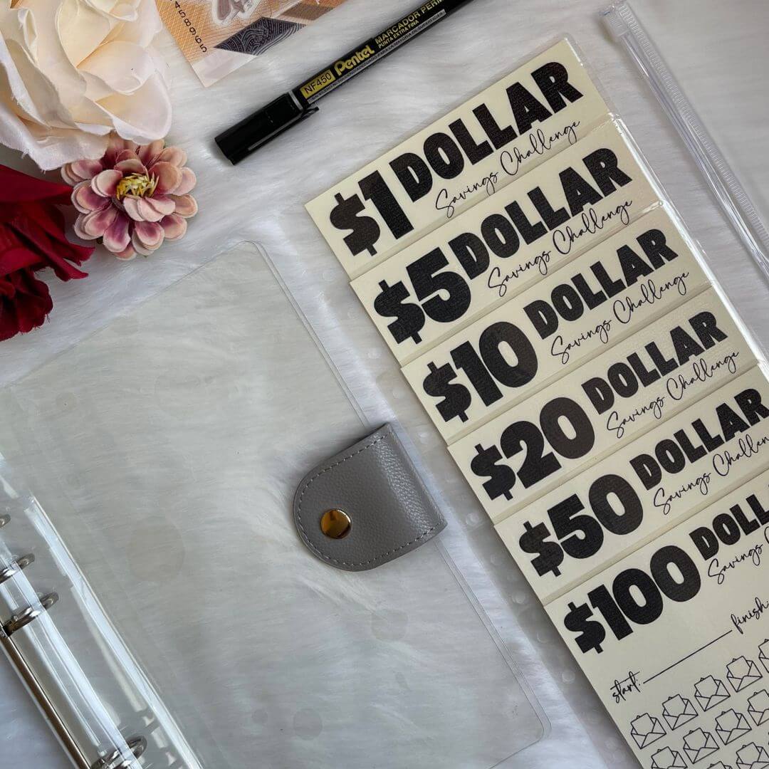 Denomination Savings Challenge | A5 Binder
