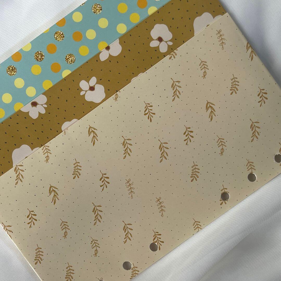 A6 Decorative Cash Envelopes | Set of 6