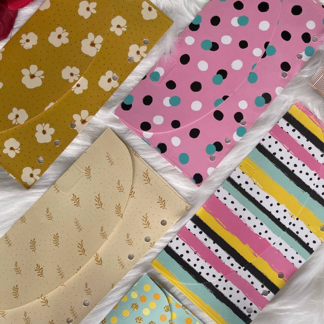 A6 Decorative Cash Envelopes | Set of 6