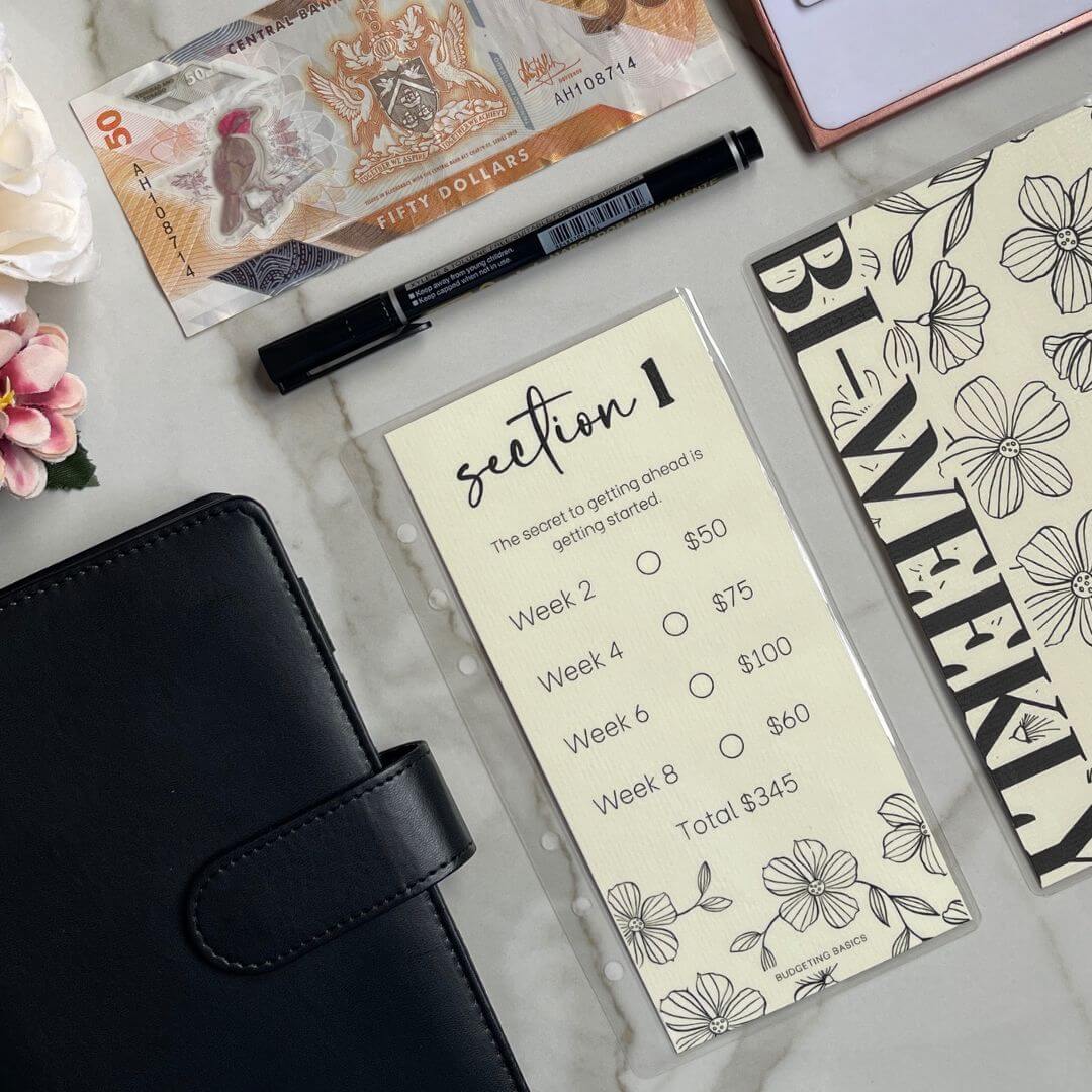 Bi-Weekly Savings Challenge Binder