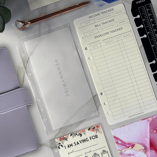 Budget Binder | with Minimalist Vellum Insert