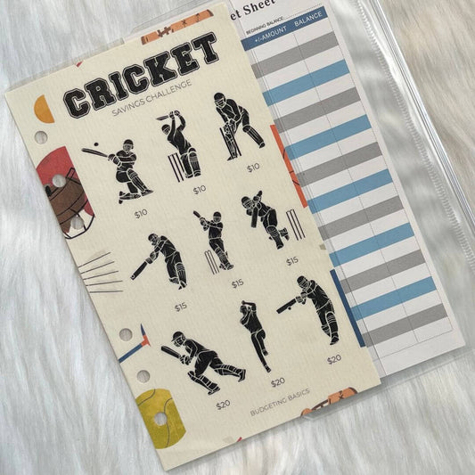 Savings Challenge Binder | Boys Ages 5 -12