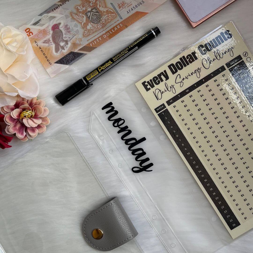 365 Days Savings Challenge | A5 Binder