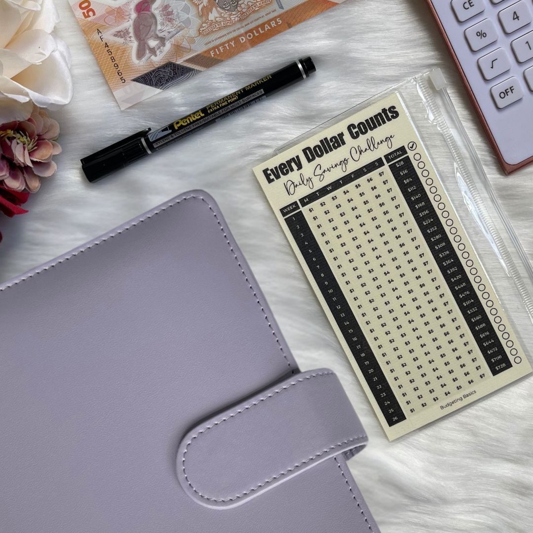 Daily Savings Binder | 365 Days