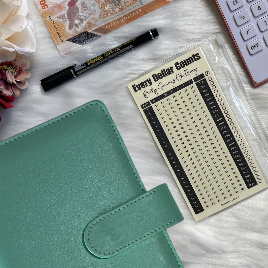 Daily Savings Binder | 365 Days
