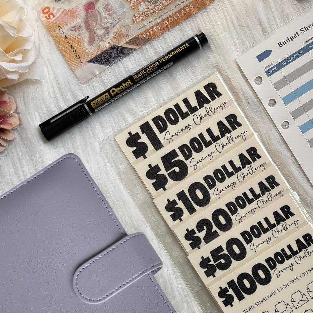 Denomination Savings Binder | Save $8000+