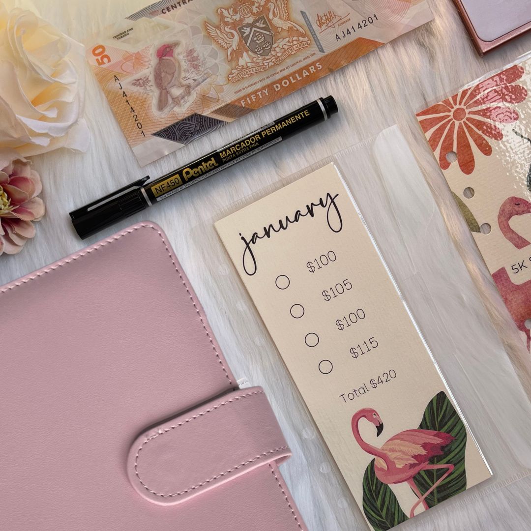 Monthly Savings Binder | Minimalist