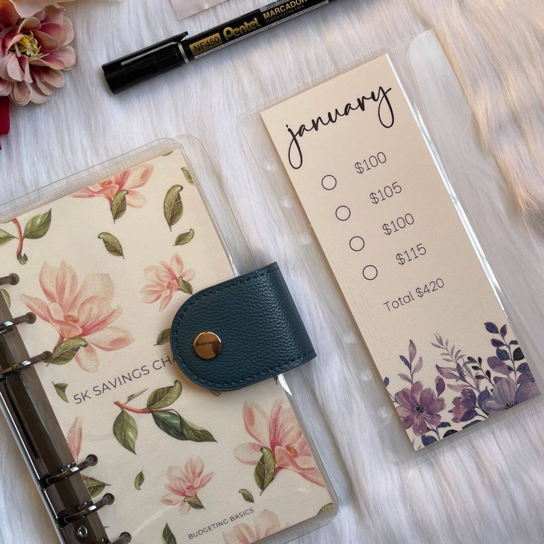 Soft Cover Savings Binder