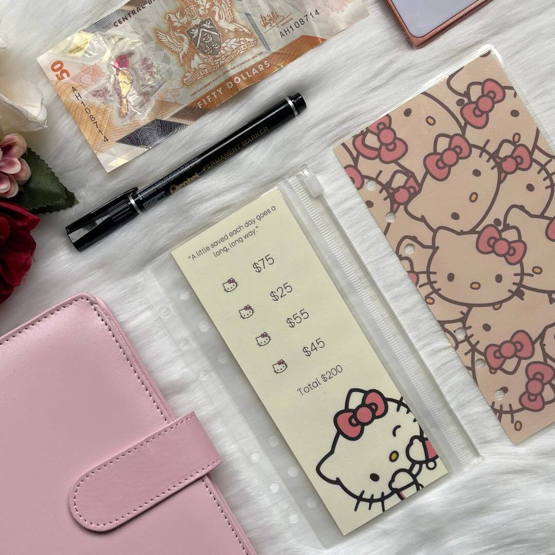 Savings Challenge Binder | Girls Ages 13-17