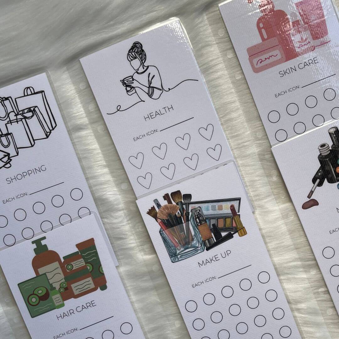 Self-Care Savings Challenge Binder