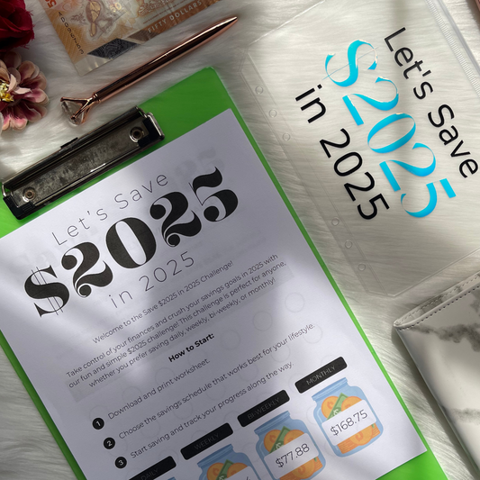 Save $2025 in 2025 | FREE Downloadable