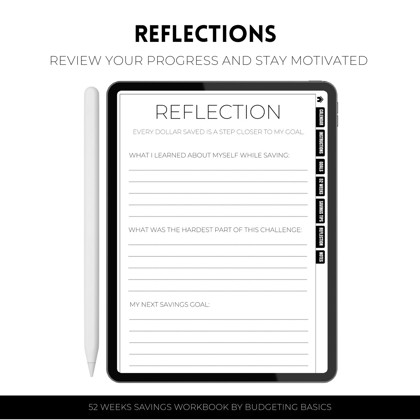 100 Envelope Saving Challenge | Workbook