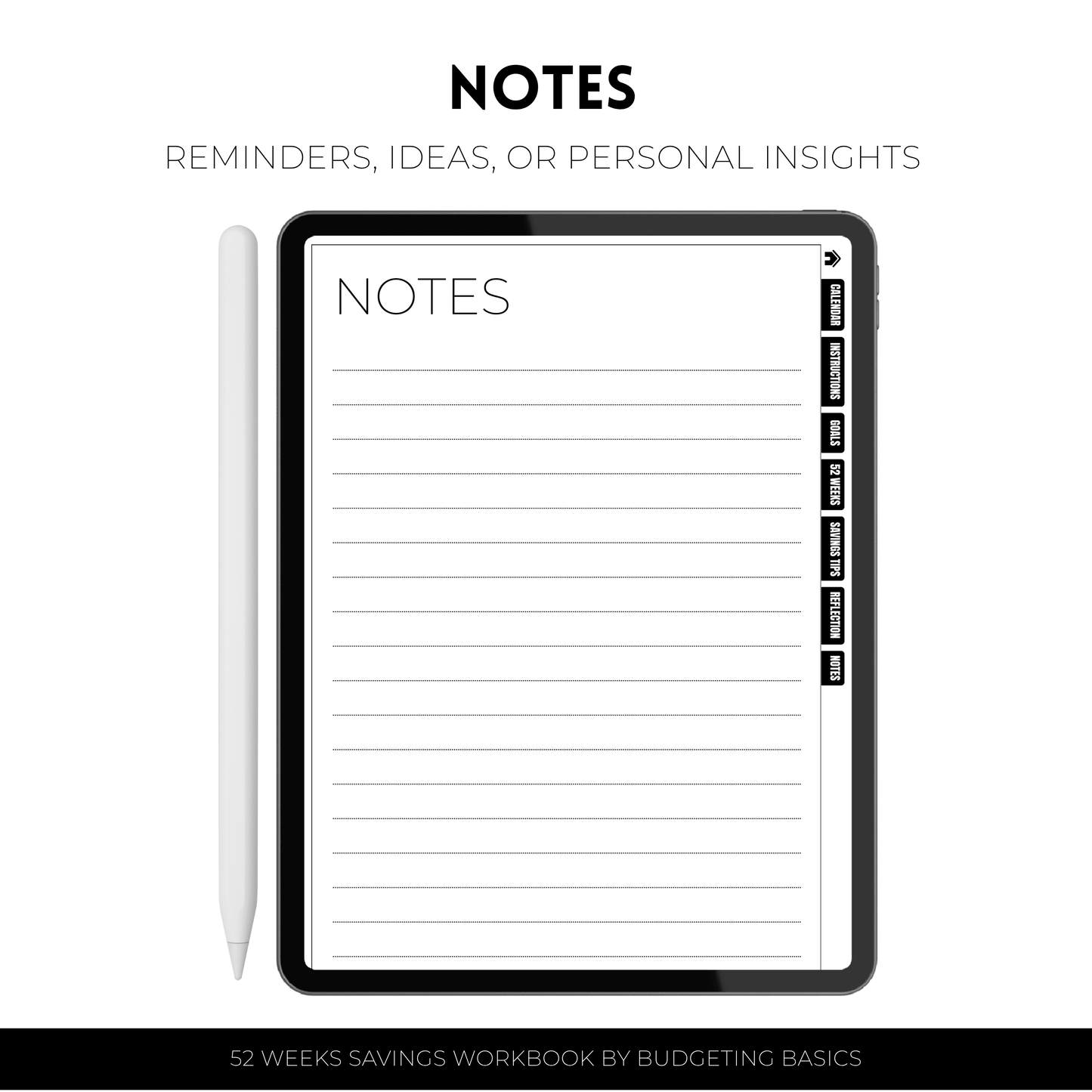 100 Envelope Saving Challenge | Workbook