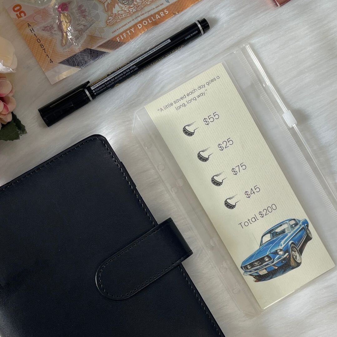Savings Challenge Binder | Boys Ages 13-17
