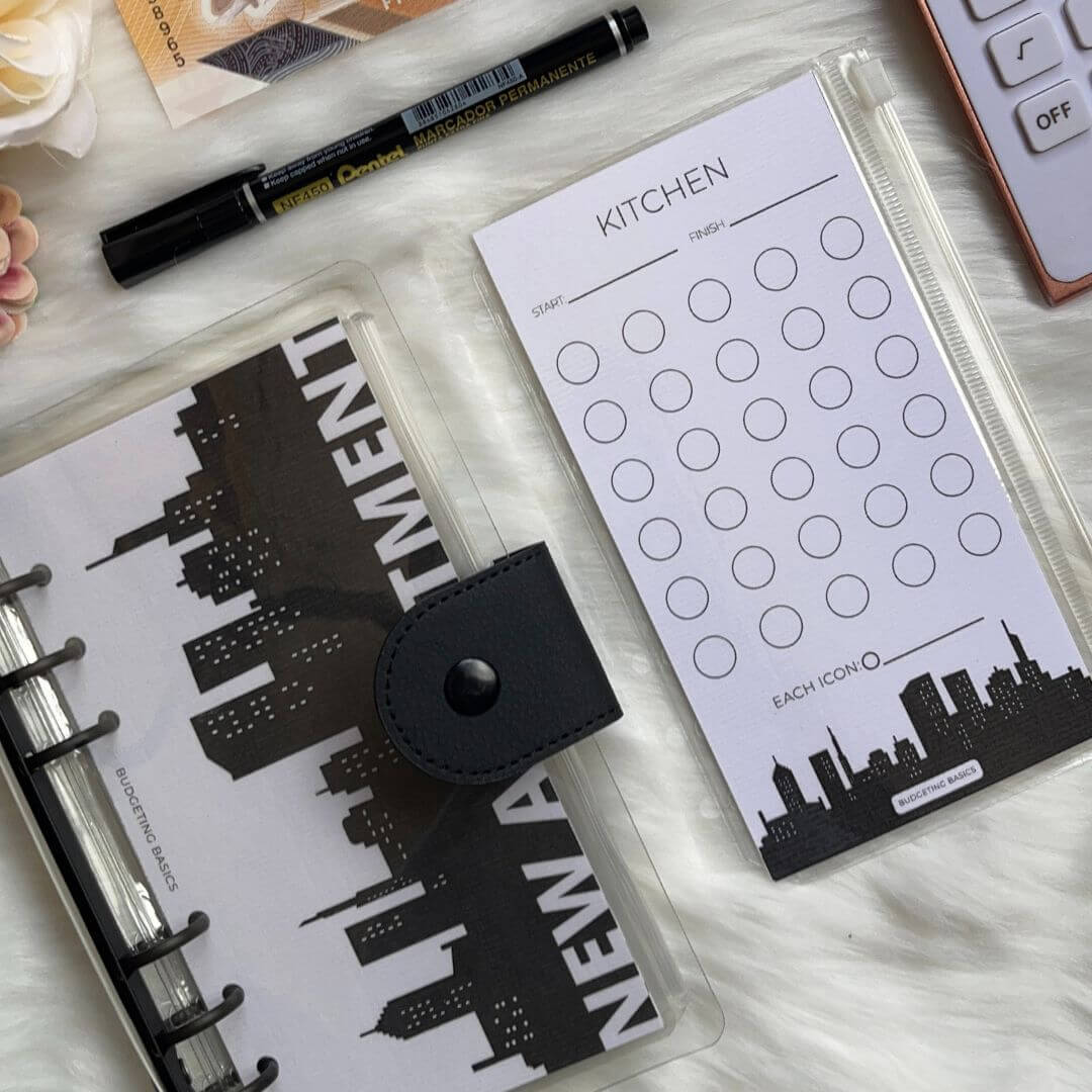 New Apartment Savings Binder