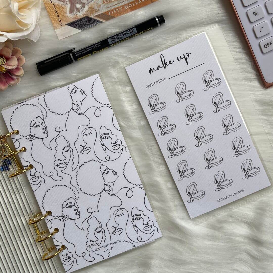 Self-Care Savings Challenge Binder