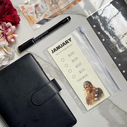 Star Wars Theme Savings Challenge Binder