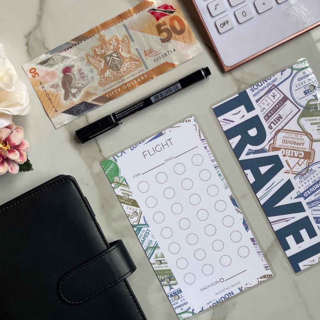Travel Savings Challenge Binder