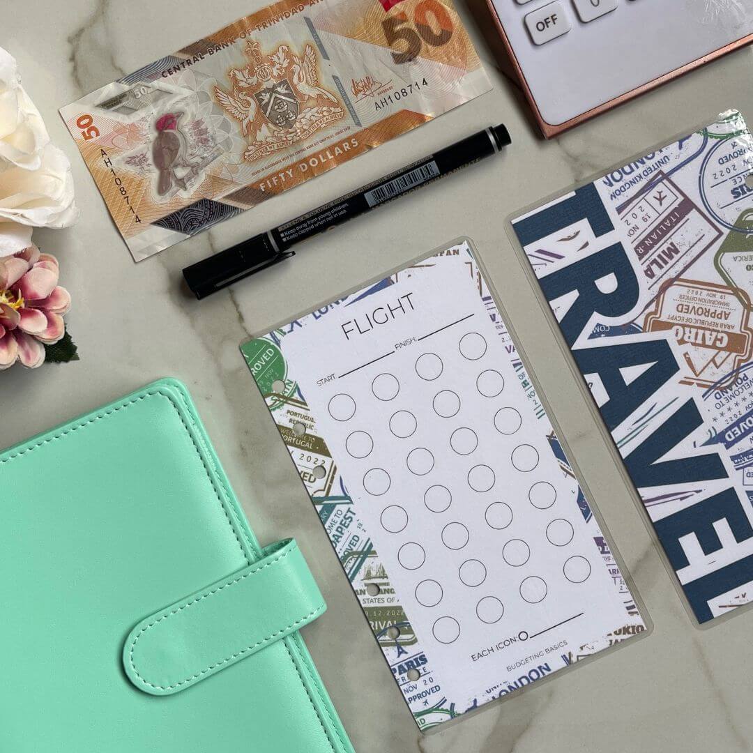 Travel Savings Challenge Binder