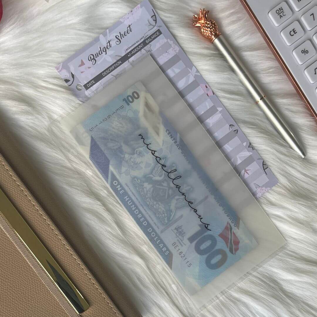 Vellum Cash Envelopes