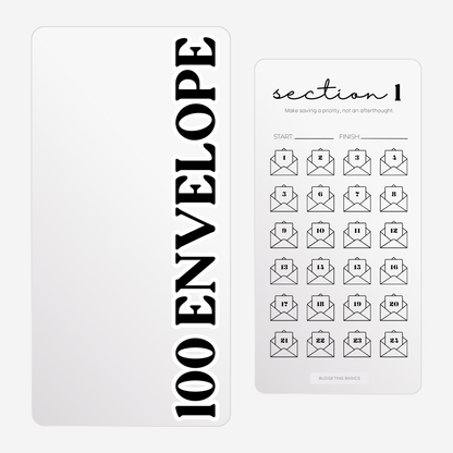 100 Envelope Savings Challenge | Cash Wallet