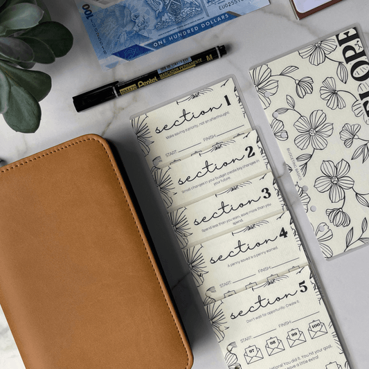 100 Envelope Savings Challenge | Cash Wallet