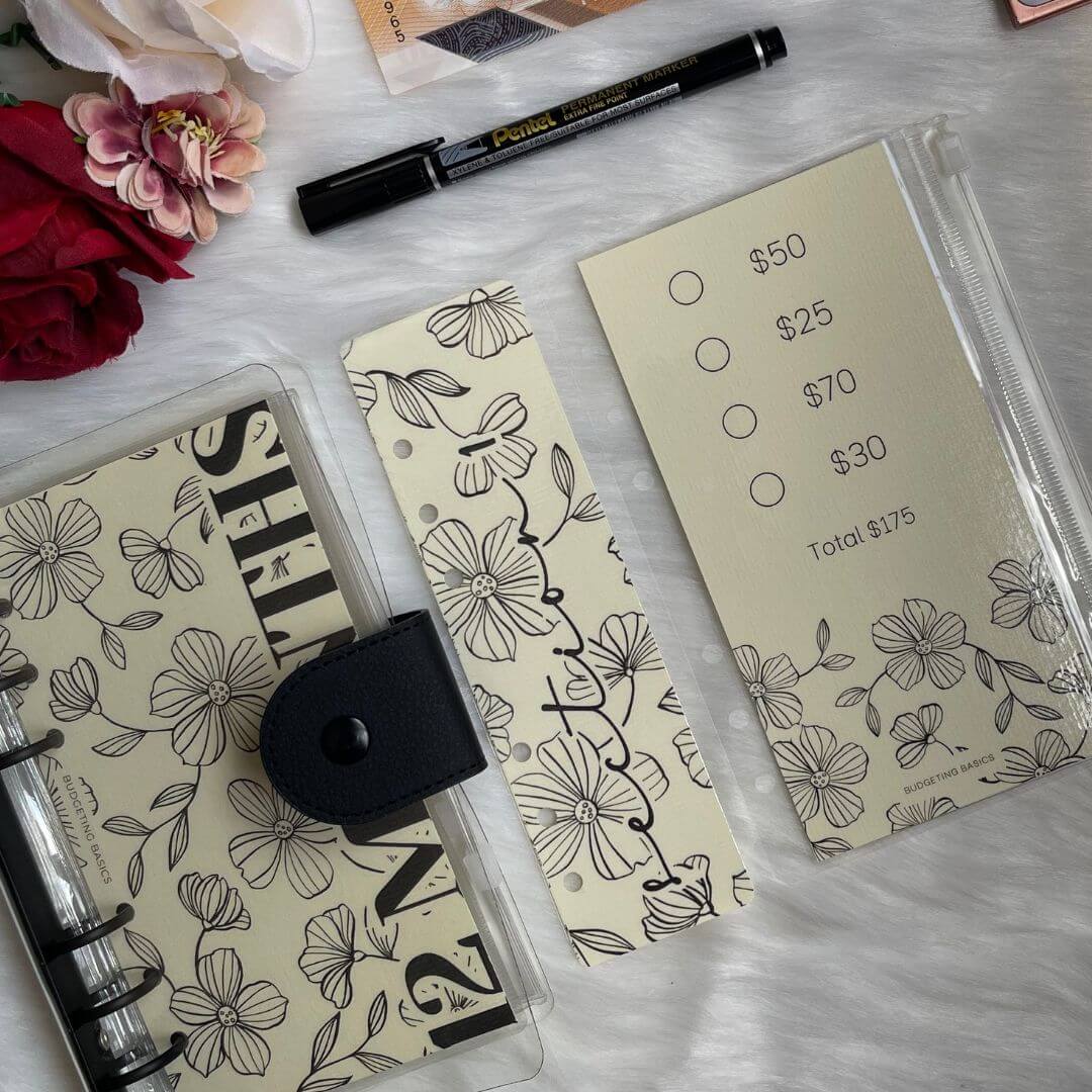 12-Month Savings Challenge Binder | Undated