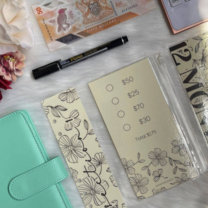12-Month Savings Challenge Binder | Undated
