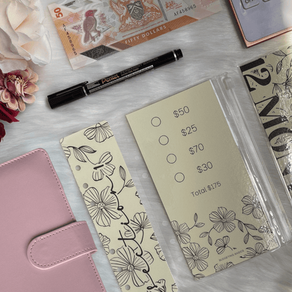 12-Month Savings Challenge Binder | Undated