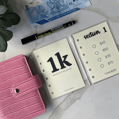 Mini Savings Challenge | Save $1000