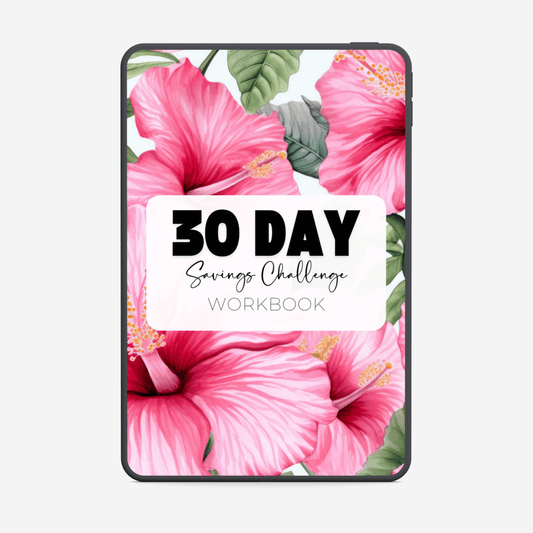 30-Day Savings Challenge | Workbook