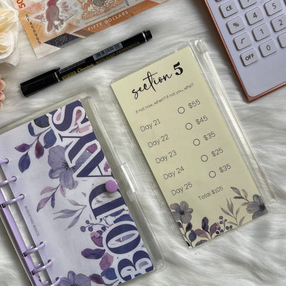 30 Day Savings Challenge Binder