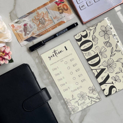 30 Day Savings Challenge Binder