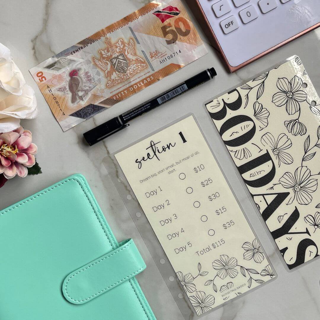 30 Day Savings Challenge Binder