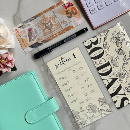 30 Day Savings Challenge Binder